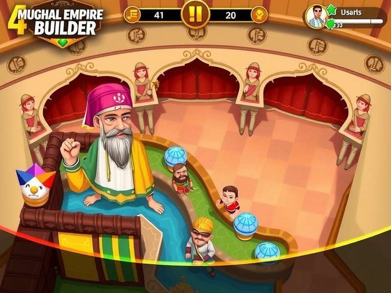 Mughal Empire Builder Game Screenshot